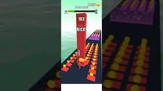 stackcolours funny😂 noob gameplay #stack #stackcolours #stackcolours3d #coloursstack #gaming #shorts