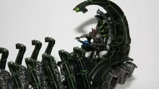 Warhammer 40K Painting Tutorial - How to Paint a Necron Ghost Ark
