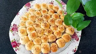 Готовим потрясающий домашний хлопковый хлеб за 10 минут 😋🤗 Самый вкусный хлопковый хлеб