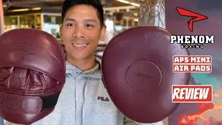 Phenom Boxing AP5 Mini Air Pads/ Mitts REVIEW- GREAT BOXING MITTS FOR POWER PUNCHERS!