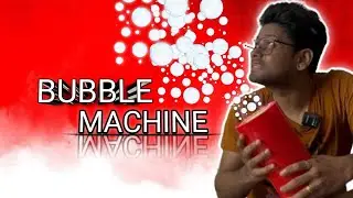 Bubble Machine Mini Type for Home Function #machine #party #fog #marriage