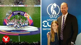 Princess Charlotte and Prince William celebrate England Euro 2025 win