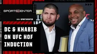 DC & Khabib discuss UFC Hall of Fame induction | SportsCenter
