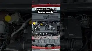 Renault triber 2025 engine sound #renaulttriber2025 #automobile #triberreview #triber2025