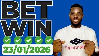 Football Predictions Today 23/01/2026 | Expert Soccer Tips & Betting Picks
