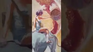 Tet Vietnam 2021 . Happy to everyone ( my painting )