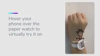 Augmented Reality app for magazine ads (Try on wearable items virtually)