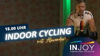 #25 // 60 Minuten INDOOR CYCLING 〢 INJOY LIVE WORKOUT 〢 mit ALEXANDER