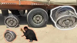 Emergency Truck Repair|Another Day Another Tire Burst|Aj Phir Tyre Phat Geya Volvo Ka