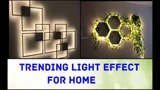 TRENDING LIGHT EFFECTS FOR HOME|MODREN LIGHT IDEAS 2023|LIGHT DECORATION FOR HOME|LATEST LIGHT DECOR