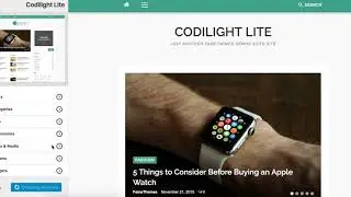 Codilight Lite demo import