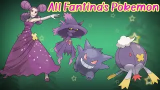 All Fantina's Pokemon And Their Moves and Attacks | Mismagius, Drifblim | @MasterGreninja
