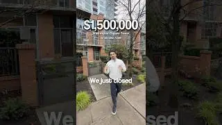 Would you pay $1,500,000 TOWNHOME in Downtown Bellevue Washington🇺🇸?#seattle #hometour #bellevue