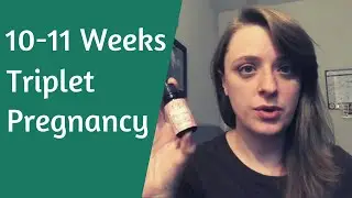 Triplet Pregnancy | 10-11 Week Update | IVF Success | Low AMH
