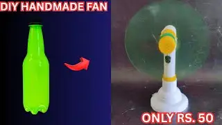 I Made a Mini Fan Using Only a DC Motor