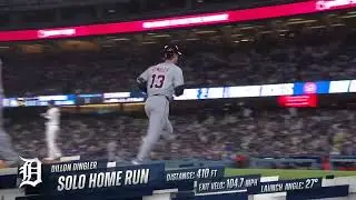 Dillon Dingler's 1st home run of the 2025 season