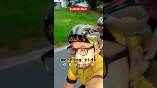 morning ride #berdua #morningexercise #olahragasantai #sepedapagi #roadbike #elvesbike #elvesquendi