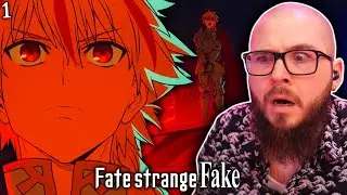 NEW FATE FAN REACTS to Fate/Strange Fake Episode 1 | I CANT WAIT!