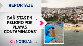 Bañistas en peligro por playas contaminadas: Detectan coliformes fecales | Reportajes CHV