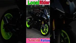 R1M Black Panther 🖤 #bike