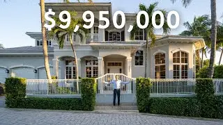 Delray Beach Mansion with PRIVATE BEACH ACCESS for $9,950,000 | South Florida Property Tour