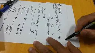 Thevenin's Theorem in AC circuits: Examples- Part 1 كيفية أيجاد فولطية ثفنن في دوائر التيار المتناوب
