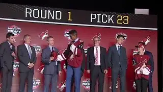 Coyotes take shutdown D-Man Pierre-Olivier Joseph at No.23
