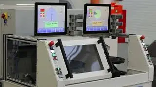 Engine cooling fan with motor balancing machine