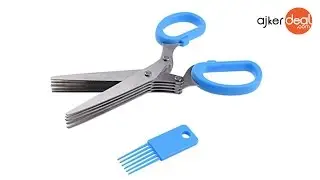 Multi Layer Blade Vegetable Cutter kitchen Scissor in Bangladesh | 5 Blade Kitchen Scissor bd