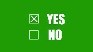 Chech box {yes/no}