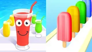 Juice Run VS Popsicle Stack Max All Levels Gameplay Android,iOS NEW UPDATE