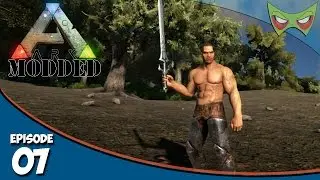 Ark: Modded Evolved - Ep 7 - Cool Weapons - Modded Ark Let's Play
