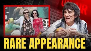 Ronnie Wood, 78, Makes a Rare Appearance with Beautiful Wife, 47