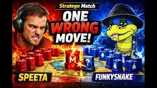 Stratego Match Speeta VS Funkysnake Standard game of #stratego #strategoonline