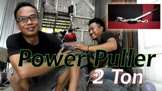Power Puller 2 Ton - Panjang Tarikan 1 Meteran