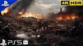 (PS5) DESTROYING GERMAN ARMY | Ultra Realistic Immersive Graphics Gameplay [4K 60FPS] Call Of Duty &trade;
