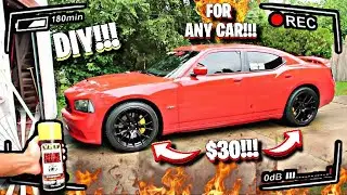 PAINTING MY BRAKE CALIPERS YELLOW ON A SRT8 CHARGER *THE EASY WAY😱!!!