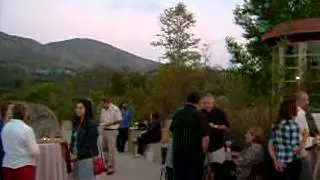 A organization rents the Mission Trails Visitor Center for a private evening event