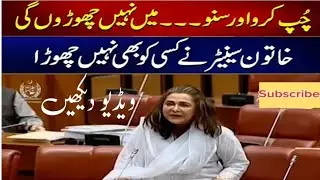 Senator zarqa taimoor speech in senate| pti senators in senate of pakistan | fight in assembly
