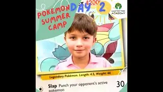 Day 2 Pokemon Summer Camp 2024 at Master Tree Academy