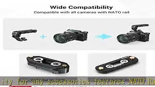 SmallRig Lightweight NATO Top Handle, Quick Release NATO Grip for DSLR Camera Cage, Universal Top H
