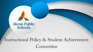 Instructional Policy Committee Meeting Livestream - November 10, 2025