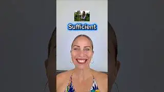 Sufficient vs Efficient | Hear the Difference? | 🇺🇸 American English