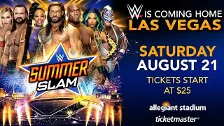 WWE SummerSlam 2021 August 21 Live On Las Vegas Allegiant Stadium