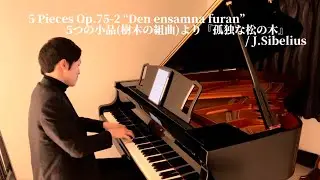〈Day176〉5 Pieces Op.75-2 &ldquo;Den ensamna furan&rdquo;  5つの小品(樹木の組曲)より『孤独な松の木』/ J.Sibelius