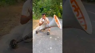Распаковка беспроводного микрофона и динамика Ahuja Horn