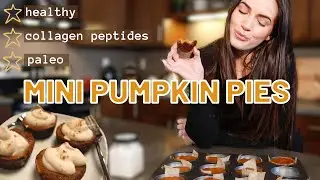 MINI PALEO PUMPKIN PIE RECIPE *Made with Collagen Peptides* *Gluten/Dairy Free*