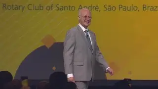 Rotary International President-elect M&aacute;rio C&eacute;sar Martins de Camargo Internatinal Assembly 2025