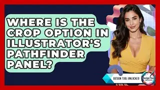 Where Is The Crop Option In Illustrator's Pathfinder Panel? - Design Tool Unlocked