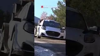 Ford Puma Rally1 - Test Pre WRC Rallye Monte Carlo 2026 #shorts